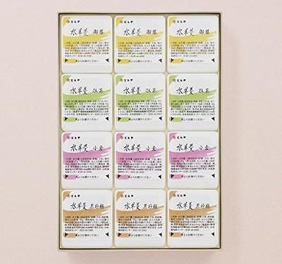 Toraya Mizu Yokan 12 Pieces (Mizu Yokan)