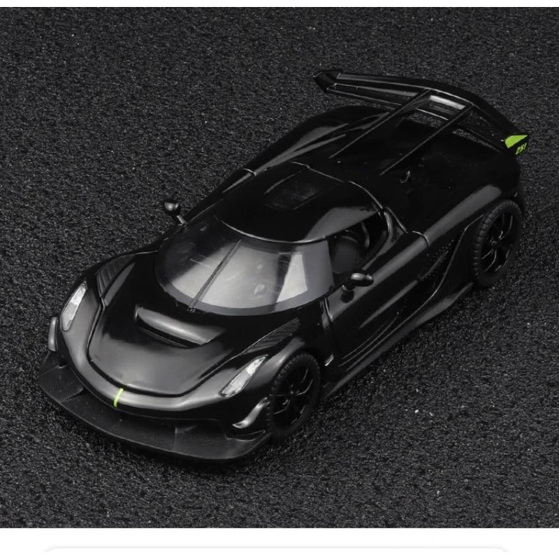 1/32 Koenigsegg Jesko Supercar Alloy Die Casting Model Car Classic Bookcase Display Decoration Collection Ornaments Present with Friend Kid