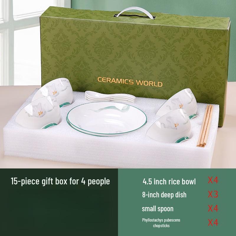 Ruhan Japanese Style Ceramic Dinnerware Set