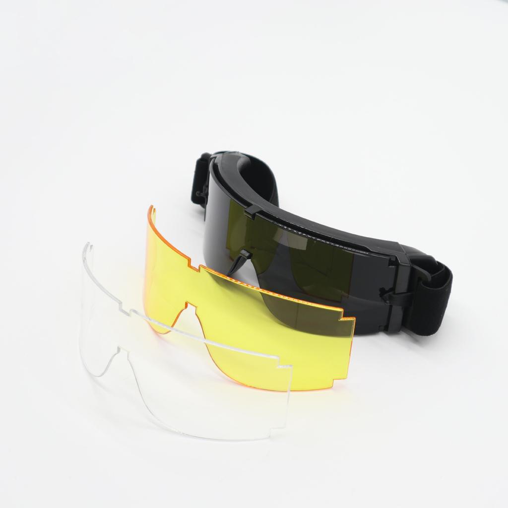 X800Tactical Goggles Single Windproof Anti-Fog Glasses CS Off-road special operations motorcycle goggles