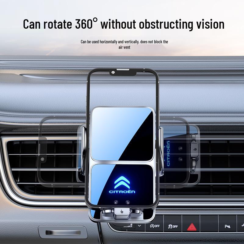 Wireless Charging Phone Holder for 2021-2023 Citroën Versailles C5X