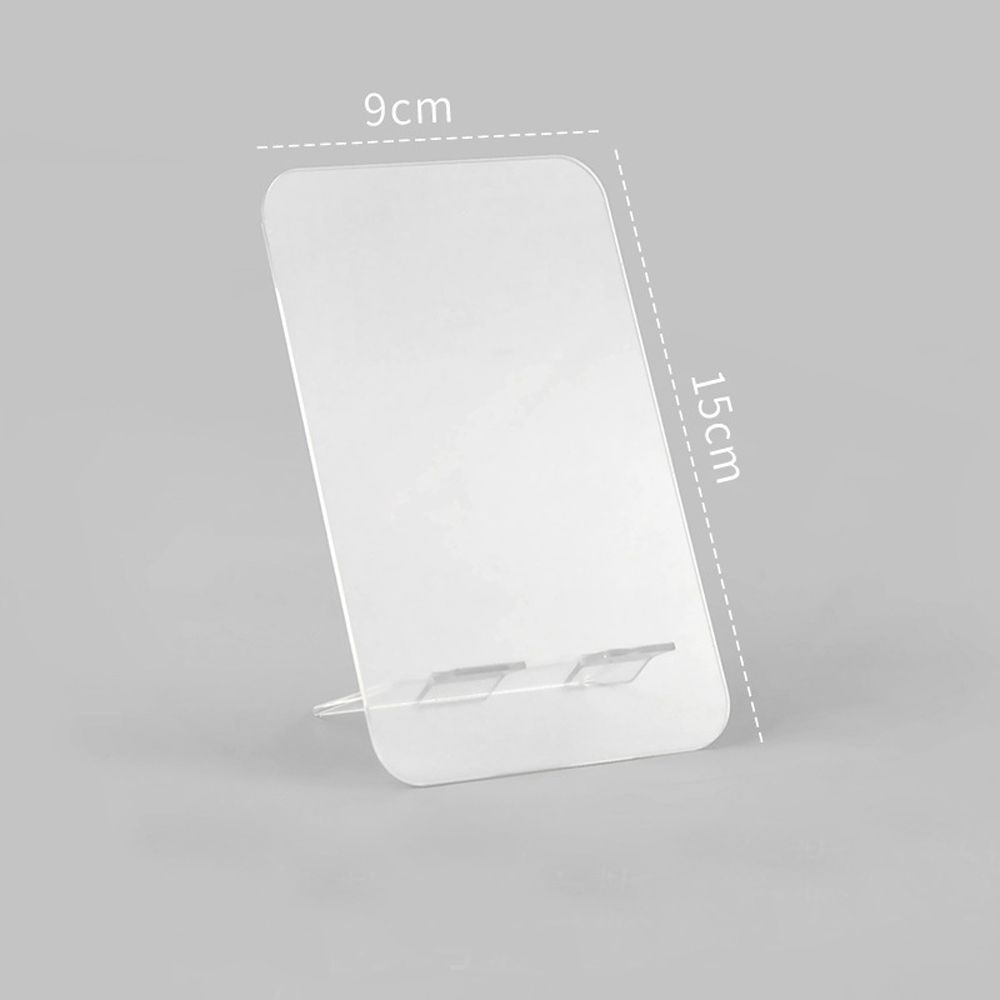 Office School Supplies Desktop Display Memo Acrylic Dry-Erase Board with Stand Message Board