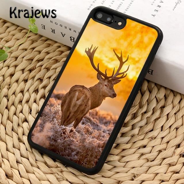 

Reindeer Sunset Wild Animal Deer For iPhone 17 Air 16 Phone Case Cover 15 14 plus 12 13 pro max Fundas iPhone 17Air