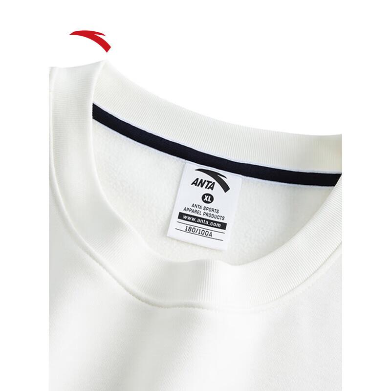 Anta Unisex Fleece Lined Crewneck Sweatshirt