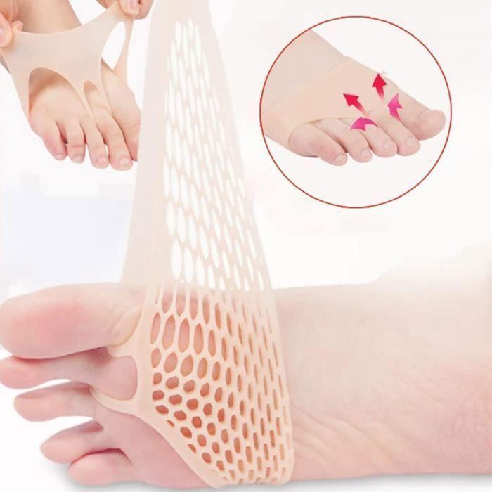 Coussinet Plantaire Gel 6 Pair Coussin En Silicone À L'avant-pied Coussin Gel Pieds Respirants Et Confortable SEMELLE ORTHOPEDIQUE