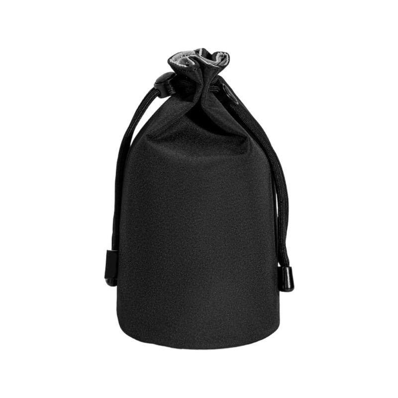 Lightweight Lens Bag Soft Waterproof DSLR Cover Case Storage Bag with Drawstring For Photography Accessories
