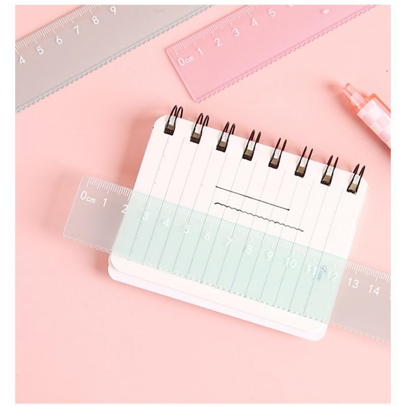 Creative Jelly Color 20cm Straight Ruler For Student Office Drawing Measuring Tool