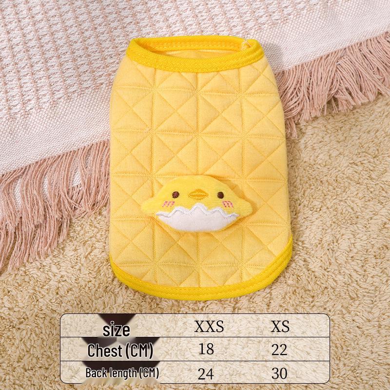 Autumn/Winter Clothing Vest for Puppies & Kittens - Extra Small, Teacup, Pet Apparel