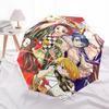 1pc Anime Characters Automatic Opening Umbrella with Portable Tri-Fold Design, 8-Bone Iron Frame - Outdoor for Fans, Travelers, Daily Use, Festival Gi