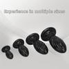 PVC Anal Plug Smooth Butt Plug Prostate Massager Adult Sex Toy for Men Women Fisting 18+