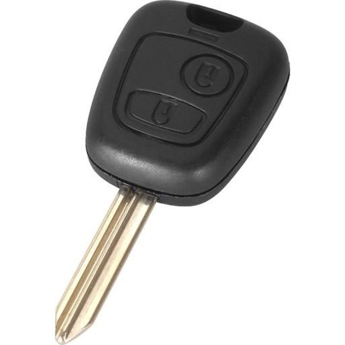 Key Shell for Citroen Berlingo Picasso Saxo Xsara Peugeot Partner Expert - 2 Buttons - Remote Plip Phonillico®