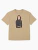 Selena Gomez Lineless Illustration Oversized T-Shirt