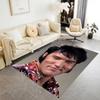 Love Elvis Presley Area Rug Suitable for Foyer Dining Room Outdoor Playrooms Antislip Carpet Office home decor Gift for Festivals
