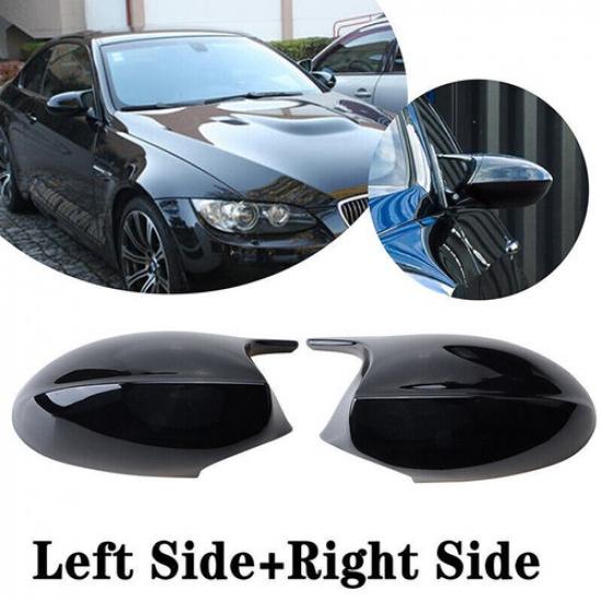 For BMW E81 E82 E88 E87 PRE-LCI Gloss Black M3 Style Mirror Cover Cap Housing