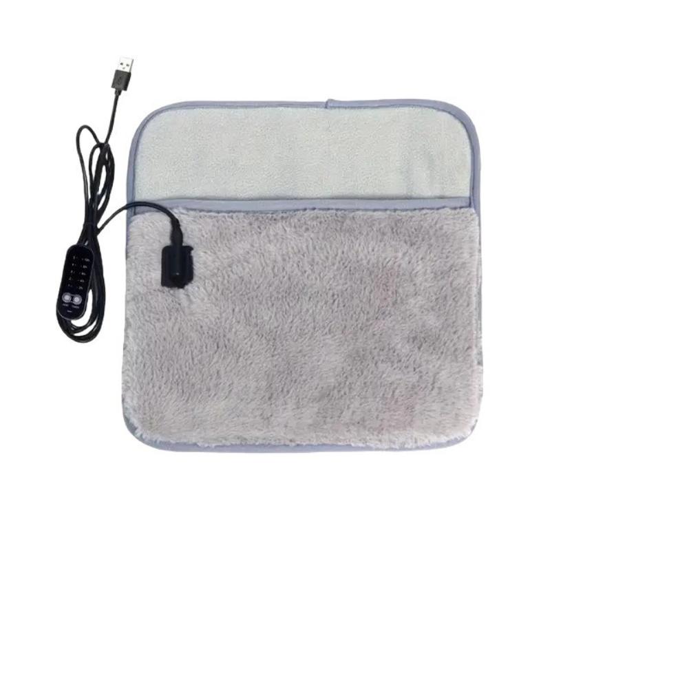 Portable Cozy USB Heating Pad with Adjustable 5 Temperature Settings and Timer Function for Extended Warmth and Relaxation Use