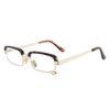 Retro Personalized Women'S Sunglasses Uv Protection Trend Glasses Fashion Eyebrow Sunglasses Men