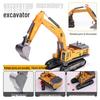 Free Shipping Children's Alloy Excavator & Crane Toy Set