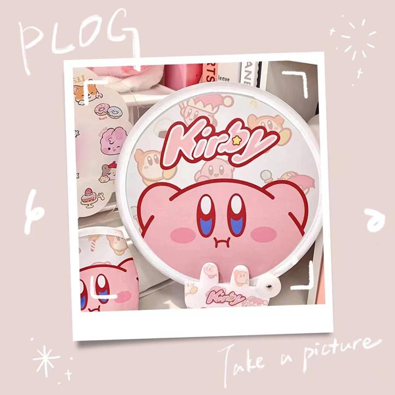 Cartoon Fan Selfie Reflector Fan Folding Fan Carry It Around Cute Little Fan In Summer Portable