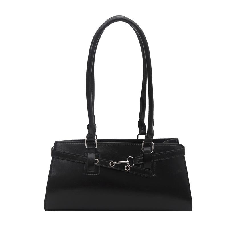 New retro underarm bag stylish and simple shoulder bag niche commuter handbag