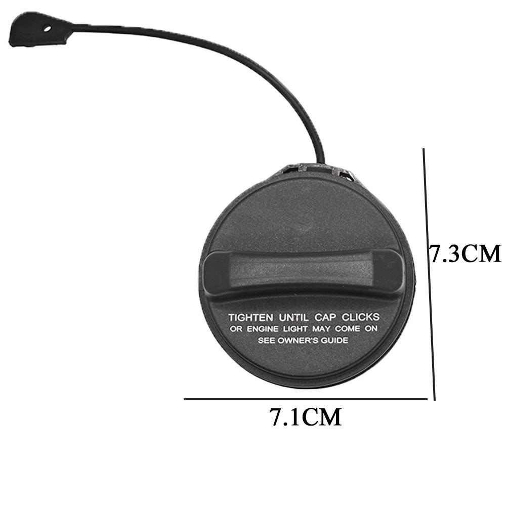 Compatible Fuel Tank Cap for Land Rover Range Rover Sport, Evoque, Discovery, and Freelander 2 (LR053665)