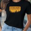 T-Shirt Frauen Spruch lustig Ich mag Bäume Motiv Baumwolle Größe S bis 3XLWird in neuem Fenster oder Tab geöffnet