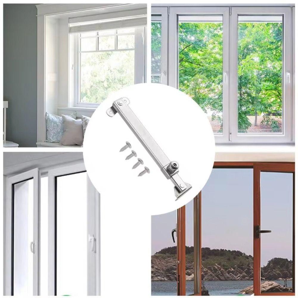 Telescopic Window Restrictor Angle Controller Sliding Wind Support Window Limiter  Locks Hardware