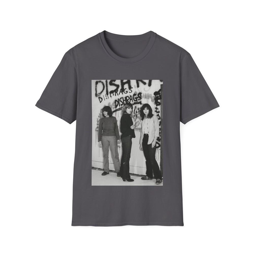 

canadian punk band the dishrags photo tshirt M