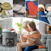 Front Pocket Yarn Storage Bag Large Capacity Knitting Tool Storage Bucket  Craft Supplies Use