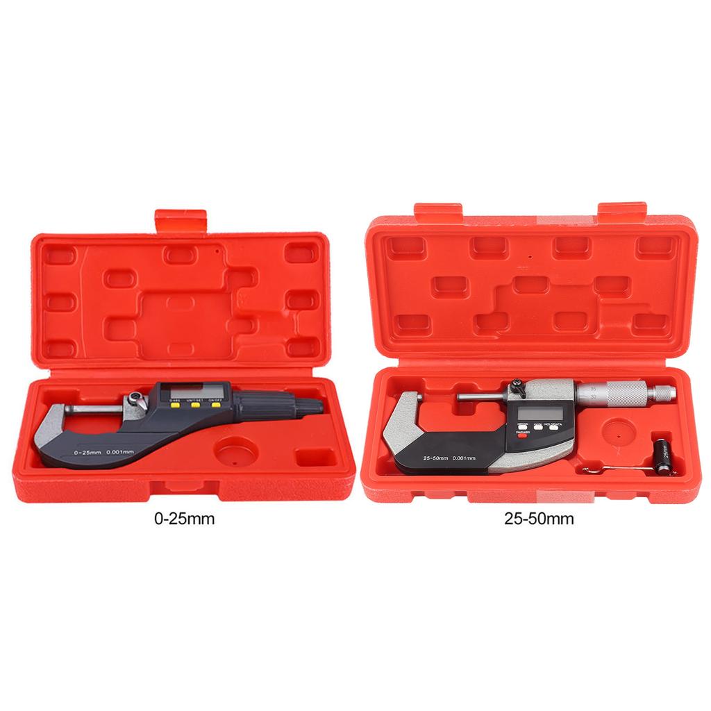 0.001mm Digital Electronic Micrometer Outside Micrometer Caliper Gauge Digital Micrometer Micrometer Caliper Outside Micrometer