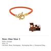 HERMES Bangles Unisex H071681F93T2