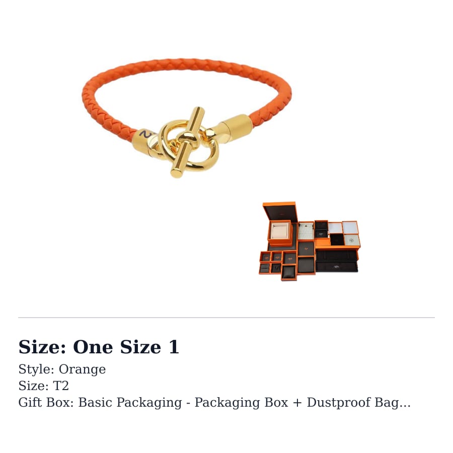 HERMES Bangles Unisex H071681F93T2