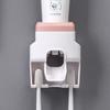 Creative Wall Mount Automatic Toothpaste Dispenser Bathroom Accessories Set Waterproof Lazy Toothpaste Squeezer Toothbrush Holder
