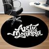 1pc Arctic Monkeys Band Chair Carpet for Office Non Slip, Lightweight, Machine Washable Rug for Office Holiday Decor