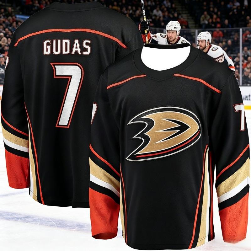 2026 Hit Men's Ice Hockey Training Shirt with Duck Pattern 3D Print, Breathable and Moisture-wicking Long-sleeved T-shirt Kids