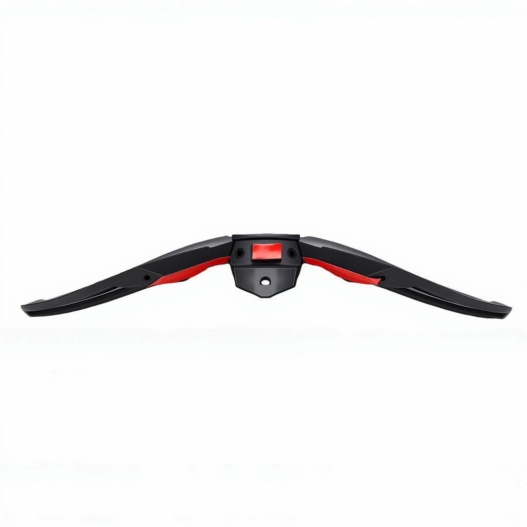Frontal Spoilers Winglet Black Color Motorcycle Downforce Naked Frontal Spoilers Winglet Replacement for MT 09 MT09 SP