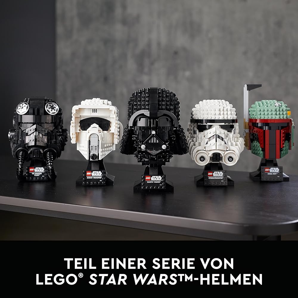 LEGO Star Wars Darth Vader Helmet 75304 Building Toy for Kids and Adults Space Decor