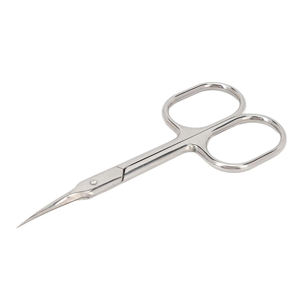 Foarfecă pentru cuticule în formă de arc Oțel inoxidabil Foarfecă de manichiură Trimmer pentru cuticulele unghiilor Manichiură