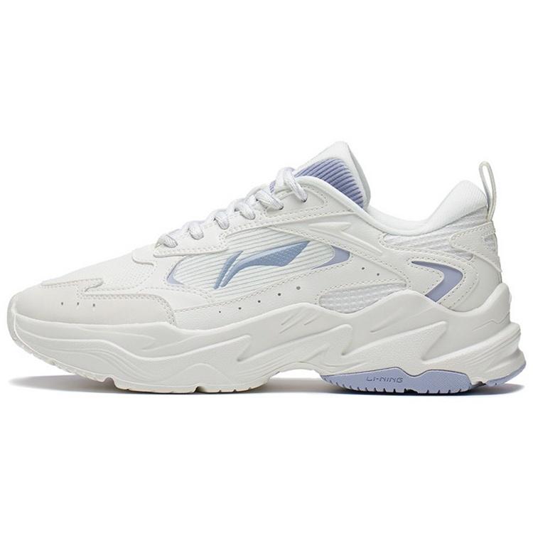 (WMNS) Li-Ning Qixing  Creamy White Blue  Women s ARLS024-1 EU 37⅔