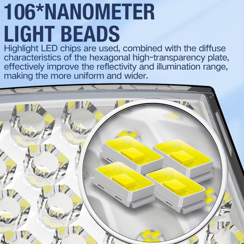 Solar Light 106LED Outdoor Courtyard Light Remote Control Split Body Human Sensing Terrace Balcony Outdoor Lighting