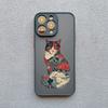 Japanese-style Colorful Cat Design Phone Case For iPhone 16 15 14 Pro Max Plus 11 12 13 Mini Pro Max XR X XS 7 8 SE2 Back Covers