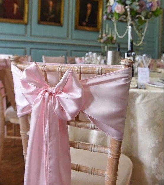 Wholesale 10/50pcs Satin Bow Sashes Wedding Chair Decor 17x275cm Ribbon Butterfly Tie Band For Christmas Birthday Party Sashes