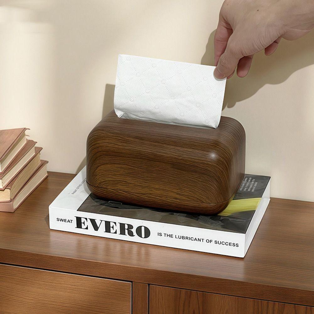 Anti Slip Desktop Paper Box Multi-functional Napkin Dispenser  Living Room Decoration