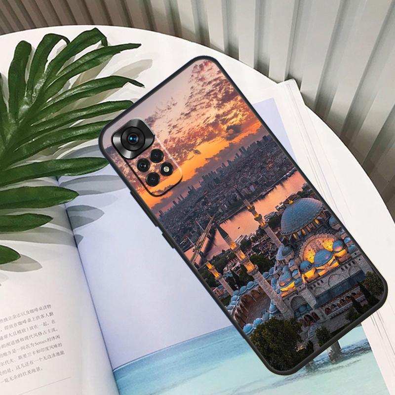 Turkey Istanbul Sceneary Building Funda For Xiaomi Redmi Note 14 13 10 11 12 15 Pro Plus Case For Redmi 15C 14C 10C 12C 13C 15