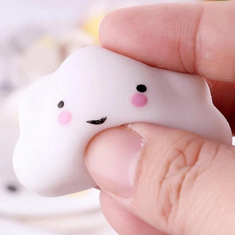 Kawaii Squishy Mini Cloud Squeeze Soft Press Relieve Slow Rising Promotion Toy