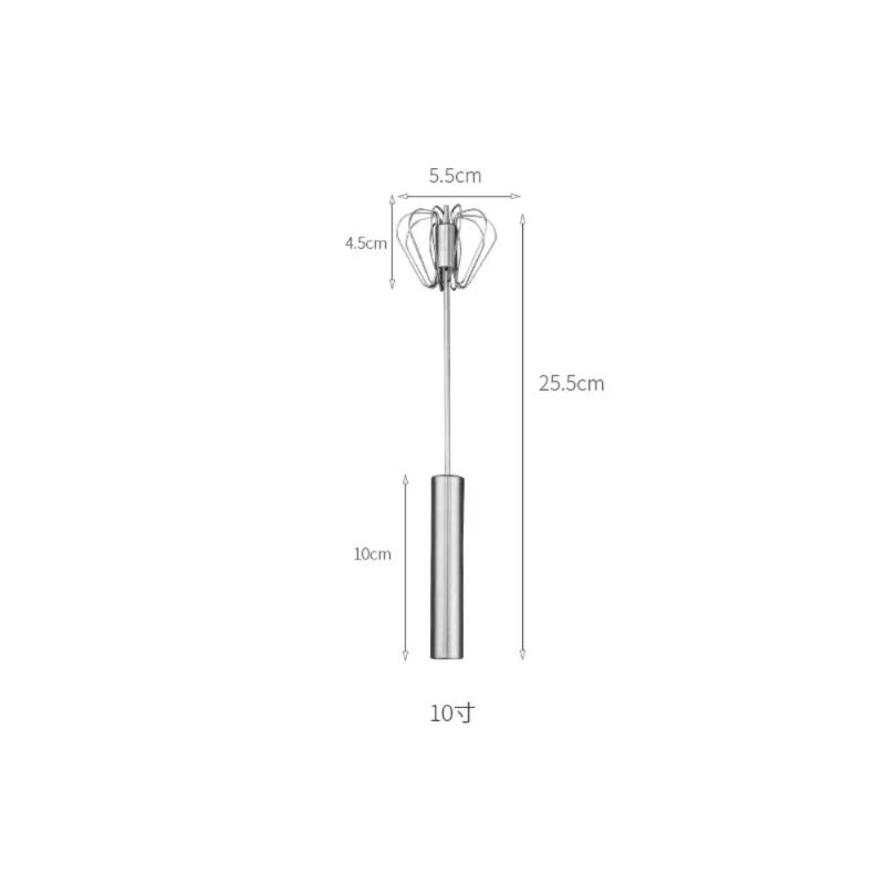 Stainless Egg Beater Semi-Automatic Egg Tools Manual Mixer for Egg Stiring Cream Whisk Baking Tools Kitchen Accessories