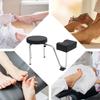 Portable Pedicure Stool Chair – Adjustable Foot Rest for Salon & Spa with Height & Length Options