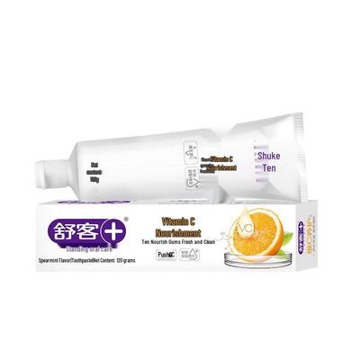 Shuke Vitamin C Fluoride-Free Toothpaste - 6x120g Pack
