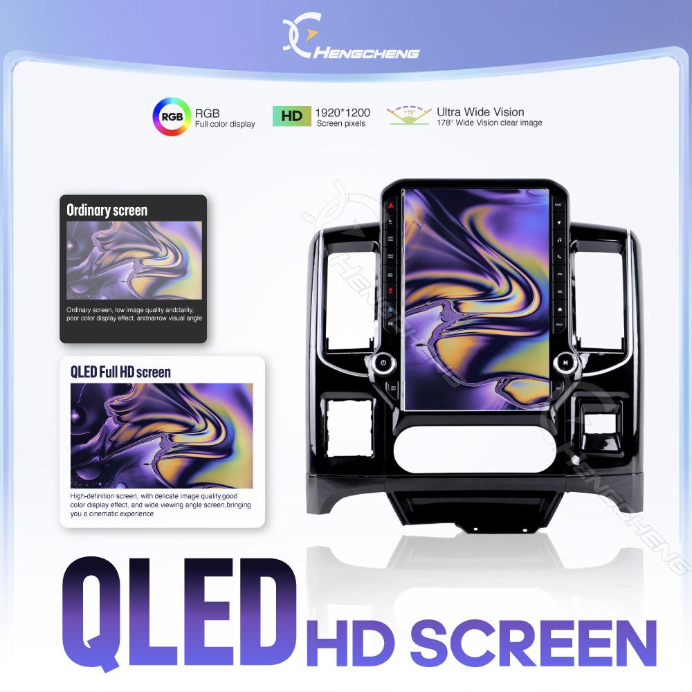 14.5 & 12.1 inch For Dodge RAM 1500 2500 2008-2012 Car radio multimedia GPS navigation Android 15 auto Carplay 360 camera 4G