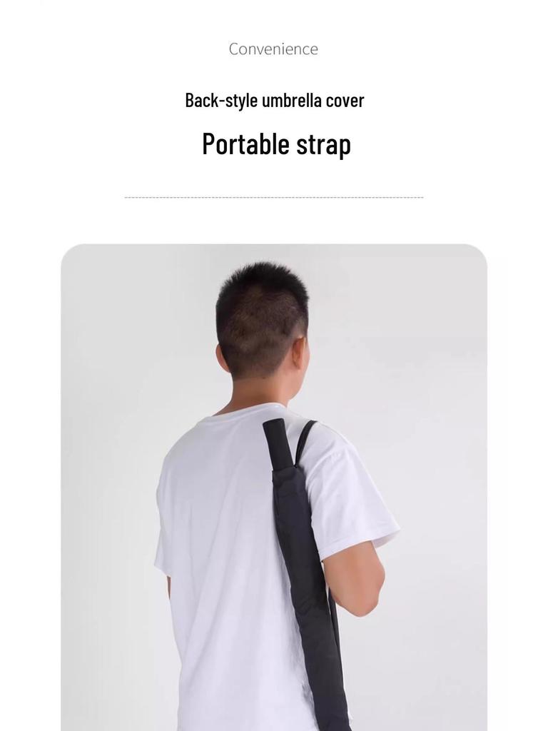 Premium Extra Large Golf Umbrella with Long Handle and Waterproof Double-Layer Design