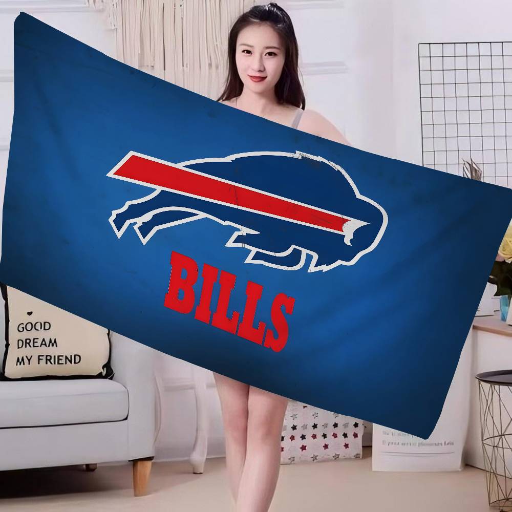 Cool B-BuffaloS-B-BillS Beach Towel Colorful Bath Towels for Girl Microfiber Quick Dry Custom Sand Free Beach Yoga Spa Gym Pool